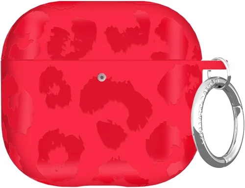 Vista 45 de VELVET CAVIAR Funda compatible con AirPods 4 con llavero, bonitas fundas protectoras duras de 4ª generación para mujer, diseño de lunares azules