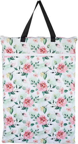 Vista 6 de Bolsa grande para pañales de tela húmeda/seca para pañales reutilizables o ropa sucia