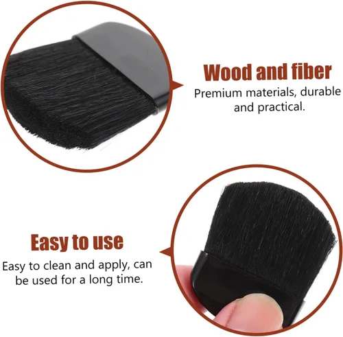 Vista 3 de EXCEART 20 piezas de mini cepillo accesorios de coche accesorios para coche, accesorios para tablero de lona de coche, pinceles de pintura