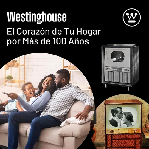 Vista 4 de Westinghouse Roku TV - Smart TV de 40 pulgadas, televisor FHD 1080P con conectividad Wi-Fi y aplicación móvil, pantalla plana, Bluetooth, compatible