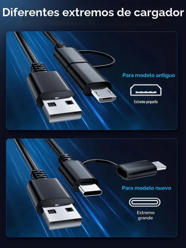 Vista 4 de Cargador rápido para tableta Amazon Fire, cable micro USB C de carga para Kindle Paperwhite, Fire HD 10 8 7 Plus, Max 11, Kids Pro, Edition Voyage