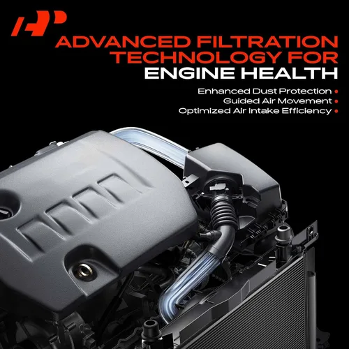 Vista 7 de A-Premium Caja de Limpieza del Filtro de Aire del Motor Sin Filtro de Aire Compatible con Hyundai Elantra 2011-2016, 1.8L 2.0L, Reemplazo#