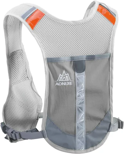 Vista 9 de JEELAD Running Hydration Vest Trail Backpack for Women and Men Jogging Trail Race Marathon Cycling Hiking