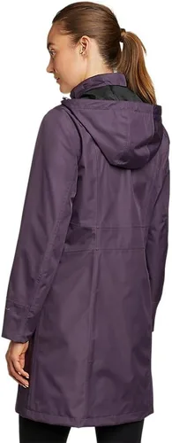 Vista 2 de Eddie Bauer Gabardina para mujer en movimiento
