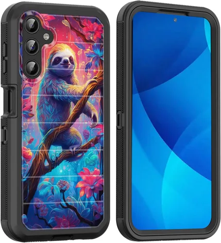 Vista 82 de Funda para Galaxy A15 5G, cuerpo completo, protección contra caídas, a prueba de polvo, resistente de 3 capas, militar, resistente, duradera