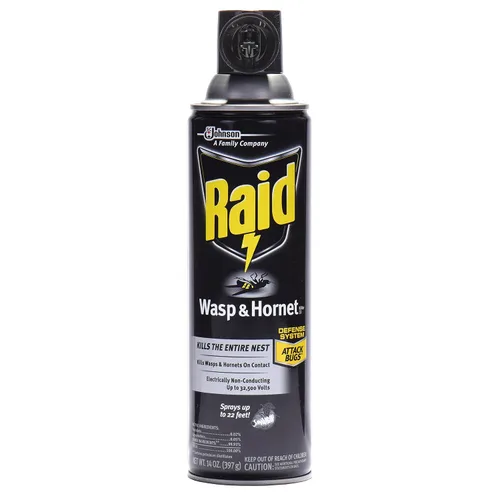 Vista 2 de Raid Wasp & Hornet Killer Spray, 14 onzas (paquete - 3)