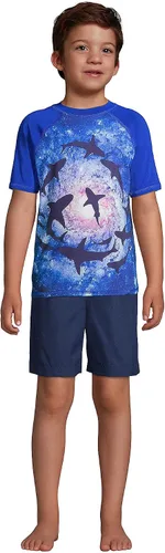 Vista 4 de Lands' End Bañador con estampado para niños
