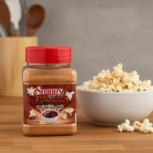Vista 4 de Snappy Condimento para palomitas de maíz para barbacoa, 12 onzas, agitador de sabor a barbacoa dulce y salado, sin MSG añadido