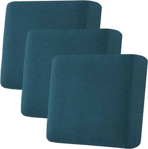 Vista 180 de H.VERSAILTEX Fundas de Cojín de Asiento Individuales Super Elásticas Fundas de Sofá Fundas de Cojín de Sofá Fundas Deslizables Juegos Tela de Sarga