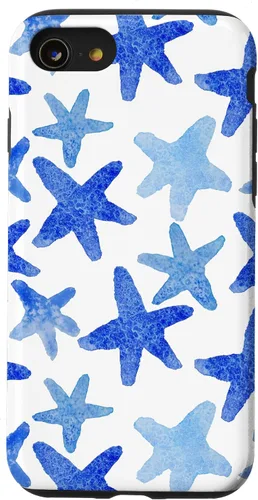 Vista 18 de Coastal Granddaughter Preppy Starfish Nautical Beach Ocean Case for iPhone 17