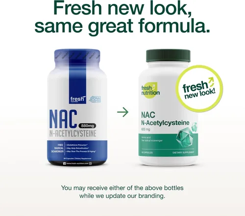 Vista 2 de Suplemento NAC - N acetil cisteína - alta dosis de 600 mg - Aminoácidos - Apto para veganos - Polvo puro de NAC - 90 cápsulas