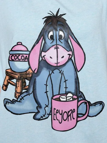 Vista 6 de Disney Camiseta de dormir para mujer, estampado de Mickey Minnie Mouse, talla única y grande