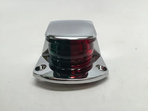 Vista 5 de BOMBILLA DE ARCO MARINO NAVEGACIÓN ROJO VERDE CROMADO VIVIENDA BICOLOR BOW