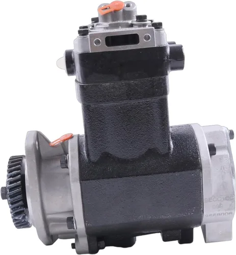 Vista 2 de Nuevo compresor de freno de aire 3558006 3558018 compatible con Cummins Engine 6CT 8.3L