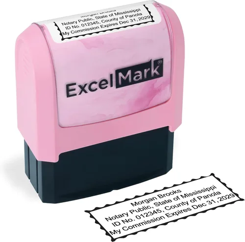 Vista 21 de ExcelMark Sello de Notario para Todos los 50 Estados - Sello Oficial del Estado - Alabama