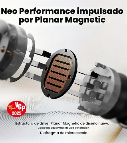 Vista 2 de Edifier NeoBuds Planar - Auriculares magnéticos planares inalámbricos