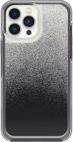 Vista 3 de OtterBox Symmetry Clear Series - Funda para iPhone 13 Pro Max y iPhone 12 Pro Max, espray degradado