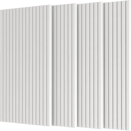 Vista 14 de Paquete de 4 paneles acústicos grandes, paneles de pared autoadhesivos insonorizados de 48 x 24 x 0.47 pulgadas, paneles de alta densidad a prueba