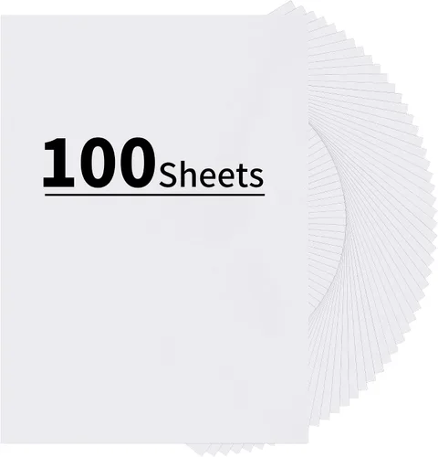 Vista 24 de 24 hojas de papel de cartulina de 6 colores de 8.5 x 11 pulgadas, papel de doble cara de 92 libras/8.82 oz/m², papel grueso de construcción