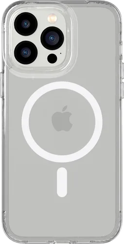 Vista 9 de tech21 Funda transparente para iPhone 14 Evo Clear compatible con MagSafe®, resistente a los arañazos, absorbe los golpes y protección contra caídas