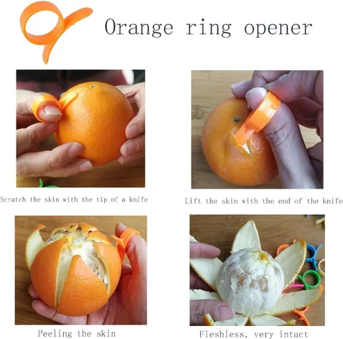 Vista 9 de Cortador de mango,Herramienta de eliminación de hoyos de mango,Cortador de mango con hoja de acero inoxidable con mango de goma para facilitar