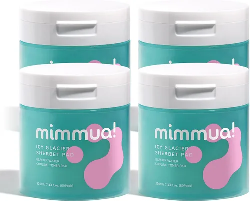 Vista 11 de Ice Sorbet Toner Pads Toallitas de preparación de la piel para hinchazón, bolsas debajo de los ojos y estiramiento facial instantáneo