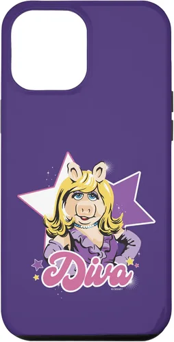 Vista 25 de Funda para iPhone 16 Disney The Muppets Miss Piggy Diva Retrato