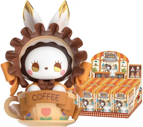 Vista 22 de LUCKY EMMA Studio Emma Secret Forest Coffee Shop Series Caja Ciega 1PC Bolsa Ciega Colección Aleatoria Caja Misteriosa Juguetes Figuras de Caja