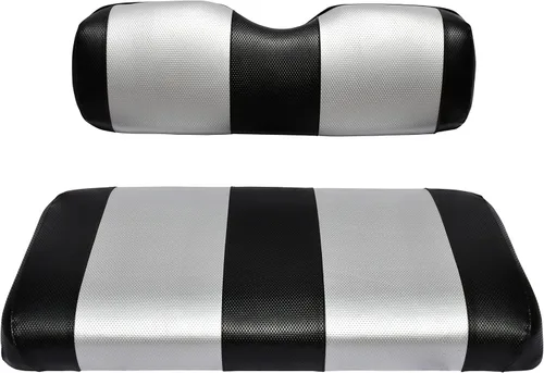 Vista 12 de Funda de repuesto para carrito de golf Club Car Precedent - Asiento de banco delantero - Vinilo marino premium - Costuras de 5 paneles - Instalación
