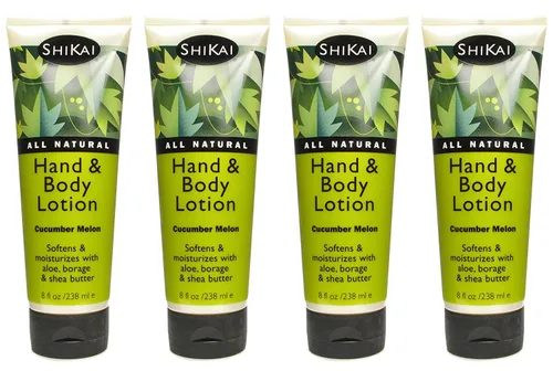 Vista 9 de ShiKai Loción de manos y cuerpo de coco (8 onzas, paquete de 2) Cuidado de la piel hidratante diario para manos secas y agrietadas Con aloe vera