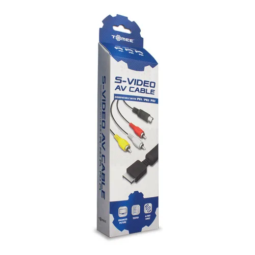 Vista 2 de Tomee S-Video AV Cable for PS3 PS2 PlayStation