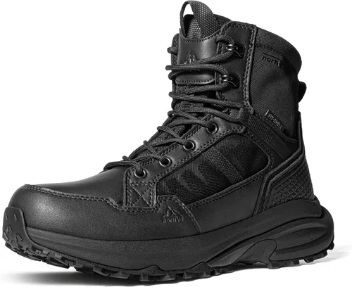 Vista 10 de NORTIV 8 Botas de combate tácticas ligeras para hombre Arena