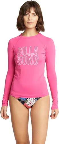 Vista 4 de Billabong Rashguard de manga larga clásica para mujer Azul marroquí