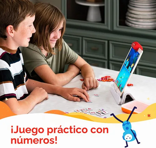 Vista 5 de Osmo Genius Numbers, Edades 6-10, Contar, Sumar y Multiplicar Juego