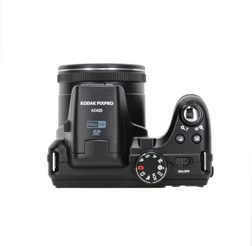 Vista 3 de Kodak PIXPRO AZ425 20MP 42x Zoom Vlogging Cámara digital (negro) Bundle