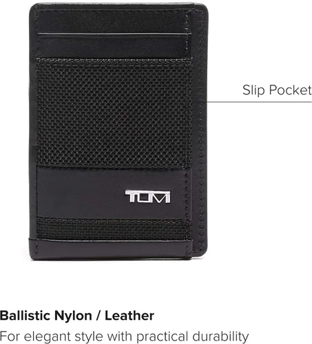 Vista 3 de TUMI Estuche para tarjetas con clip para dinero Alpha