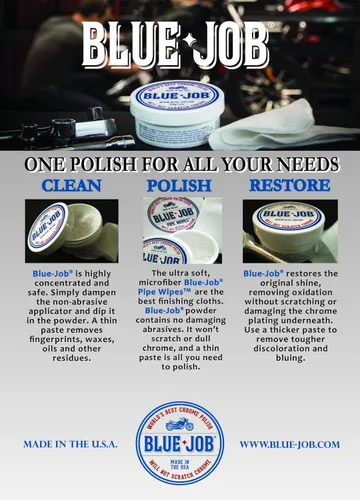 Vista 2 de Blue-Job® Producto para pulir cromo - Recipiente de 28 g/1 oz
