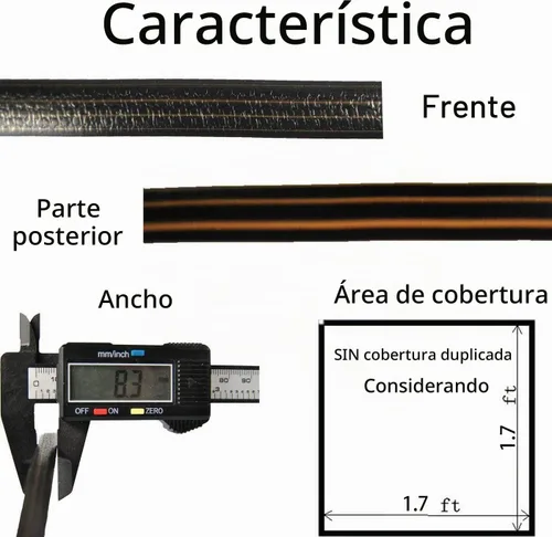 Vista 4 de Kit de reparación de mimbre, material sintético de ratán en relieve, suministros de material de vinilo plástico impermeable para muebles de jardín