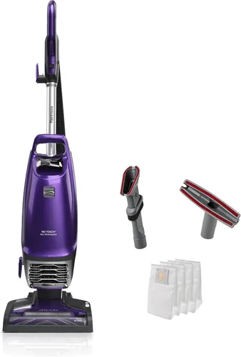 Vista 10 de Kenmore CU5001 Litening - Aspiradora vertical inalámbrica con boquilla elevadora y eliminadora de cabello, motor sin escobillas, filtro HEPA