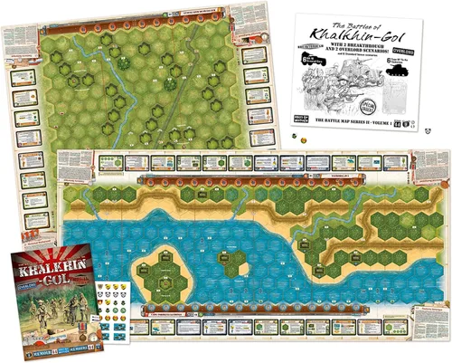 Vista 3 de Memoir '44 Battles of Khalkhin-Gol Juego de mesa EXPANSIÓN – Juego de batalla histórico en miniaturas, juego de estrategia para adultos y niños, a