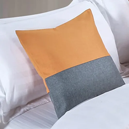 Vista 11 de Paquete de 1 cojín de 17.7 x 17.7 in, con fundas de almohada a juego y núcleo de almohada para decoración de cama, sala de estar, sofá, dormitorio
