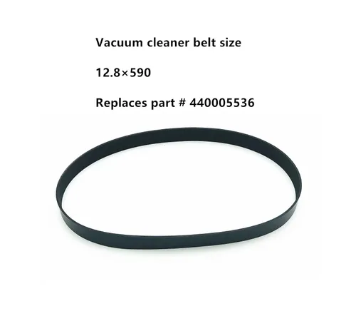 Vista 3 de Parte 440005536, correas de repuesto para aspiradora Hoover Dual Power Max, se adapta a los modelos FH51000, FH51001, FH51002, FH51010, FH54010