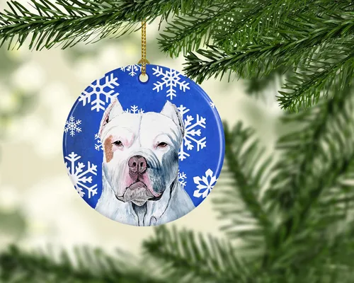 Vista 242 de Caroline's Treasures Cavalier Spaniel - Adorno de cerámica para colgar en el árbol de Navidad, para el hogar, Navidad, fiestas, regalo, 3 pulgadas