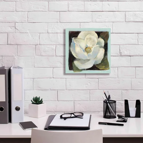 Vista 3 de Epic Graffiti Carol Rowan - Lienzo decorativo para pared, diseño de magnolia II, 12 x 12 pulgadas