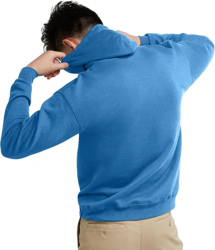 Vista 2 de Hanes Sudadera con capucha Ecosmart para hombre, sudadera de forro polar de peso medio, sudadera con capucha para hombre