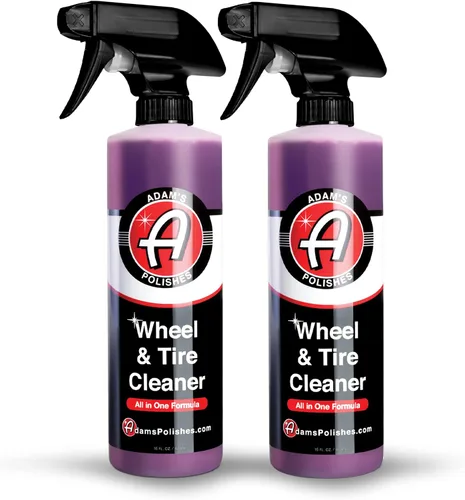 Vista 7 de Adam's Polishes Limpiador de ruedas y neumáticos de 16 onzas – Spray profesional todo en uno para limpieza de pozos de ruedas para detalles