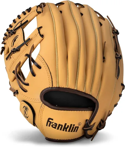 Vista 27 de Franklin Sports Field Master Baseball + Softball Glove - Field Master Adult + Youth Baseball + Softball Mitt - Men's + Women's Gloves - Right Hand