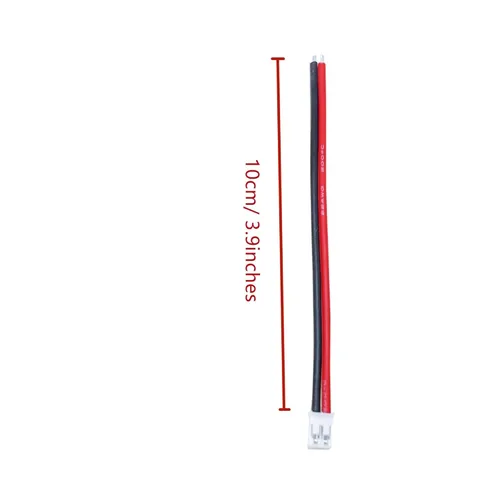 Vista 5 de 20 Juegos de Conector Macho Mini Micro JST-PH de 2.0mm de 2 Pines con Cables de Alambre de Silicona de 10cm y Juego de Conector Hembra JST PH 2.0