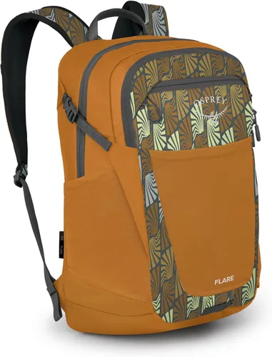 Vista 17 de Mochila para laptop Osprey Flare Commuter marrón (Barley Brown)