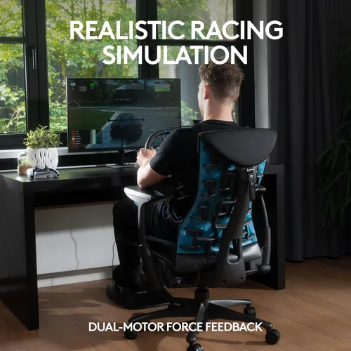 Vista 2 de Volante para juegos de carrera Logitech G920 (941–000121), Negro